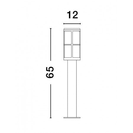 Outdoor Lamp STONE IP54 NOVA LUCE