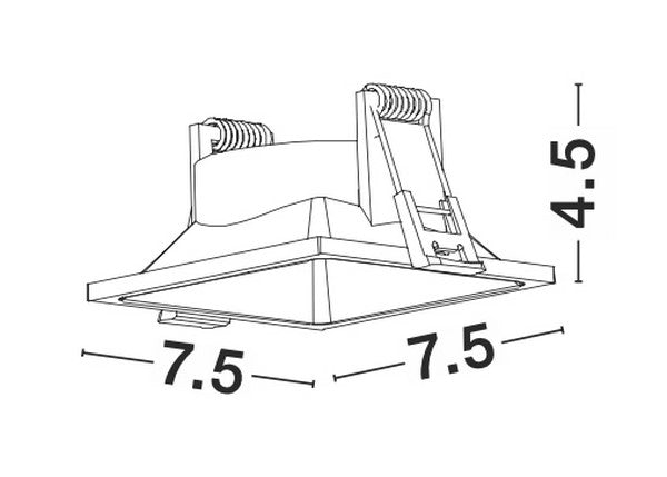 Downlight Recessed Spots  GU10 STAF NOVA LUCE