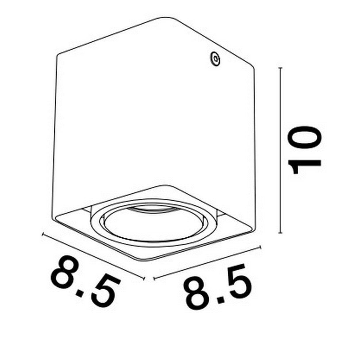 Surface Downlight GU10 RENDE Nova Luce