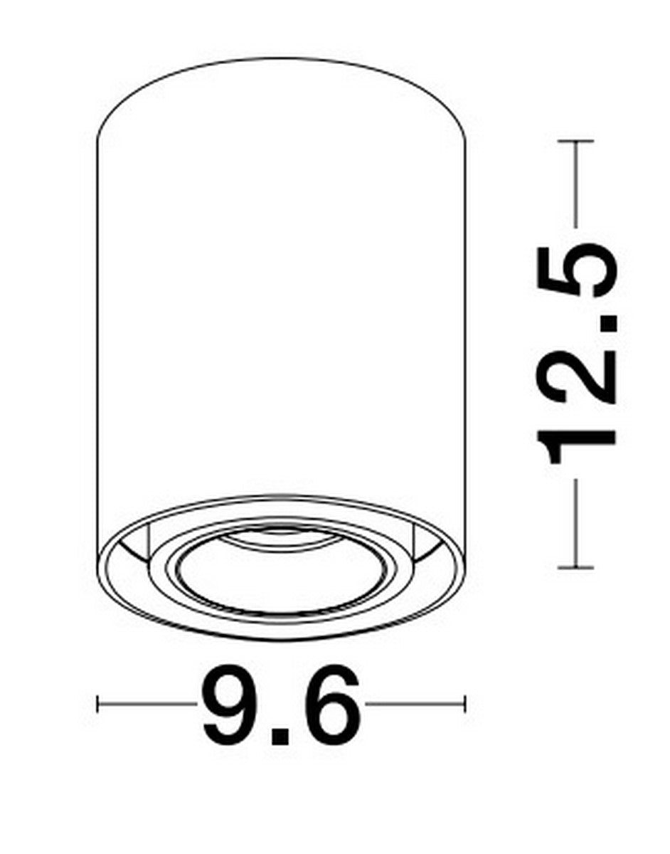 Surface Downlight GU10 ULTY Nova Luce