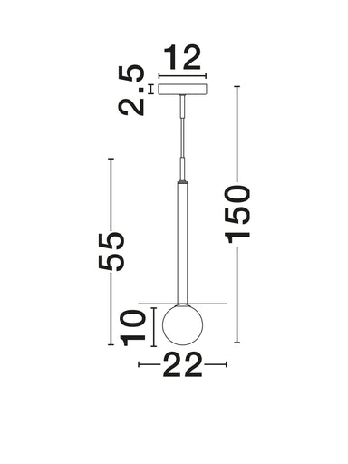 Pendant Light PIELO – Nova Luce