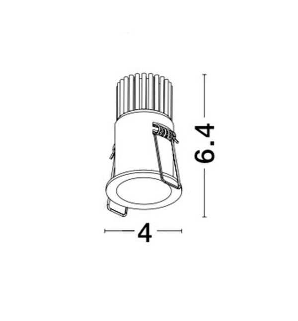 LED Downlight Recessed Spots SELENE NOVA LUCE