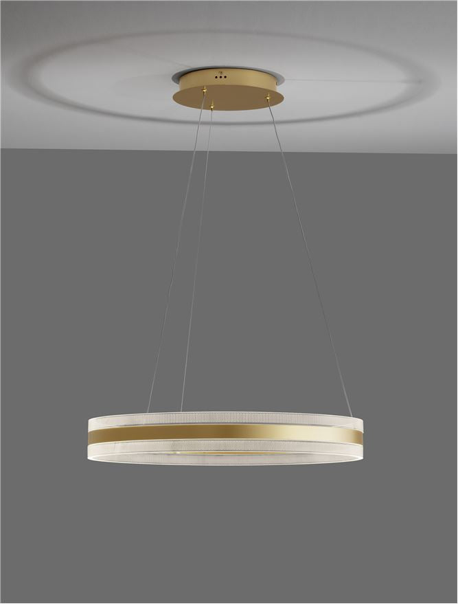 LED Modern Pendant  Lamp AGOS Triac Dimmable NOVA LUCE