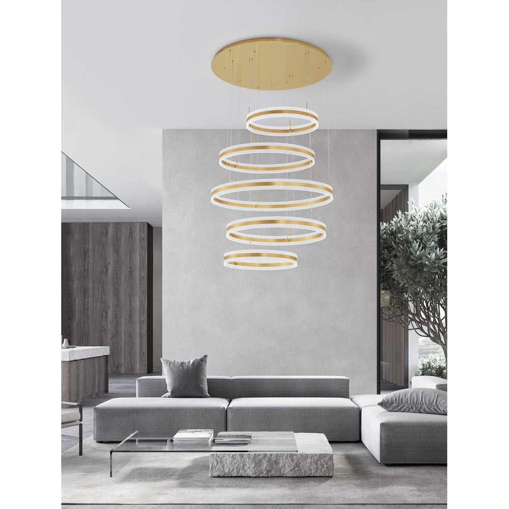 LED Modern Pendant  Lamp AGOS Triac Dimmable NOVA LUCE