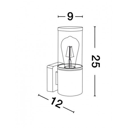 Outdoor Lamp ZOSIA IP65 NOVA LUCE