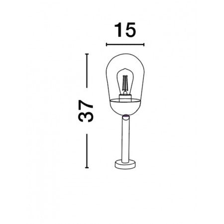 Outdoor Lamp OMIKA IP54 NOVA LUCE