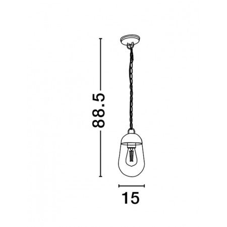 Outdoor Lamp OMIKA IP54 NOVA LUCE