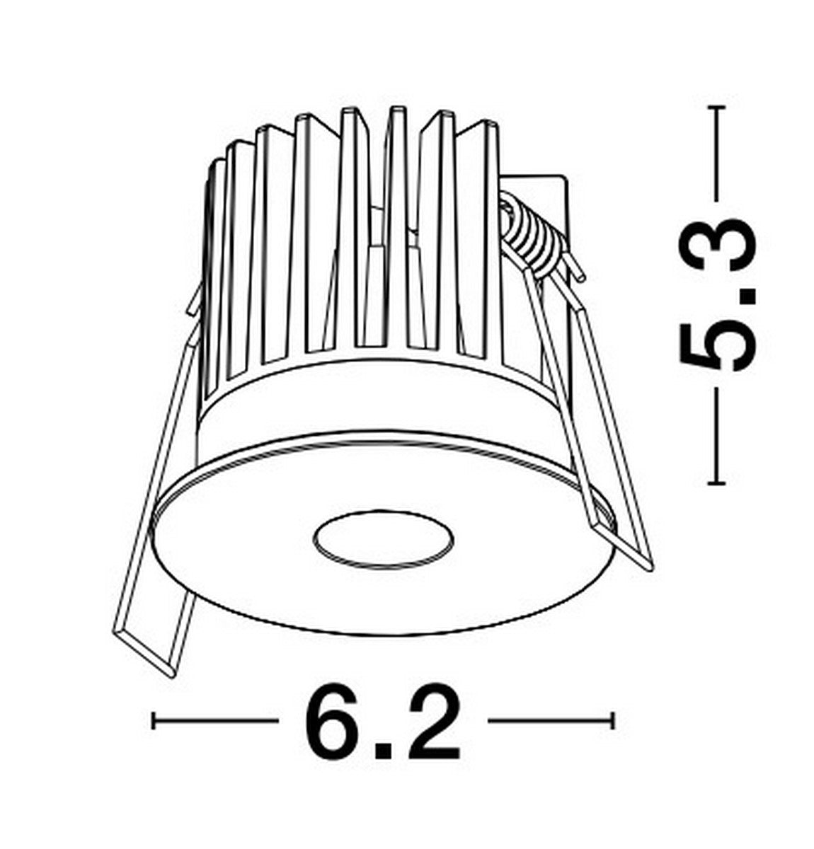 LED Downlight Recessed Spots ONO NOVA LUCE