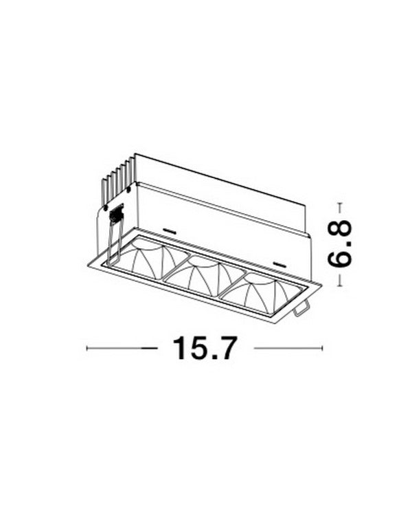 LED Downlight Recessed Spots SOREL NOVA LUCE