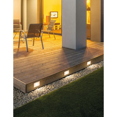 LED Outdoor Step Recessed Lamp COVE IP54 NOVA LUCE