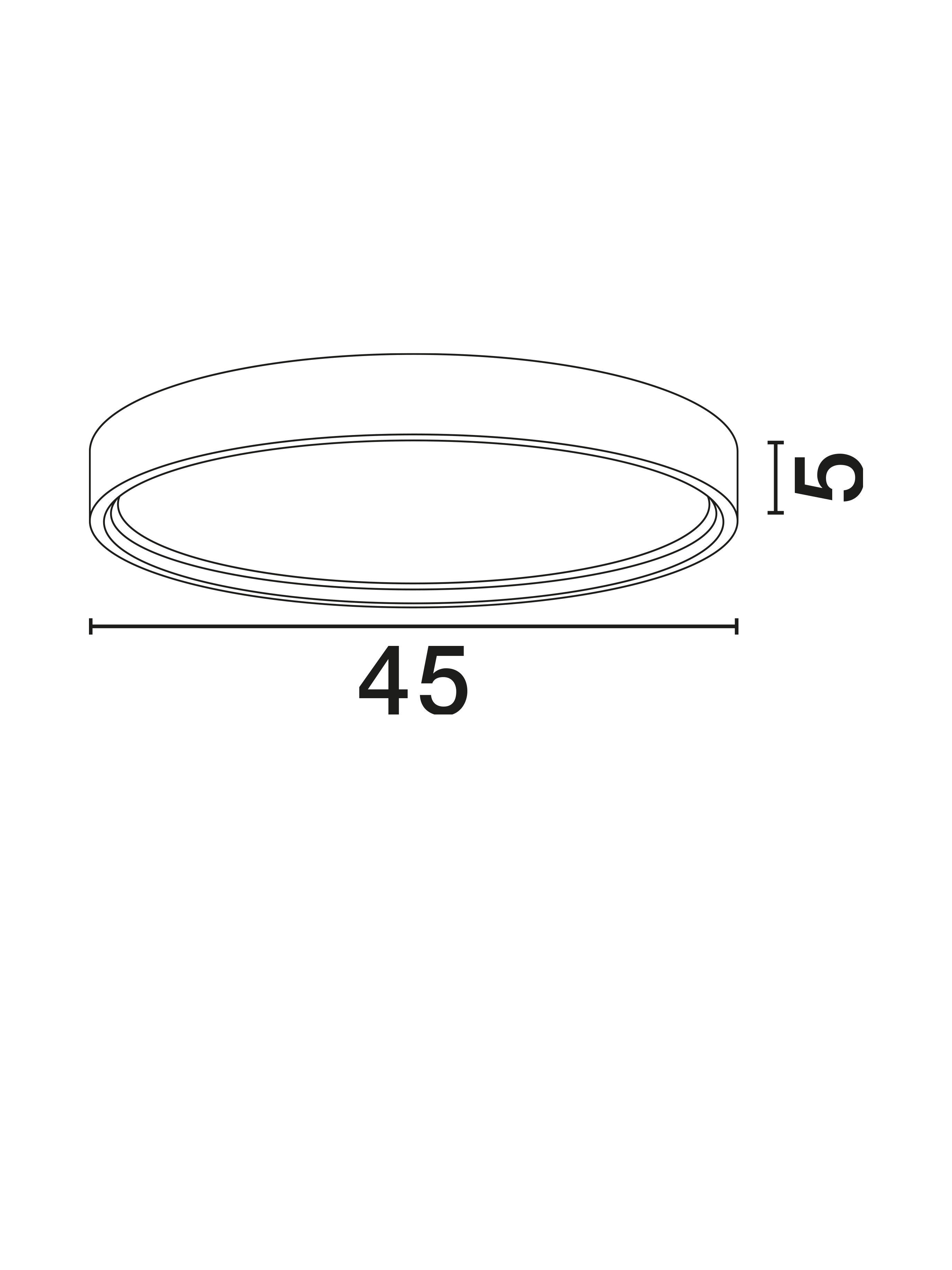 Ceiling Light OLAF – Nova Luce