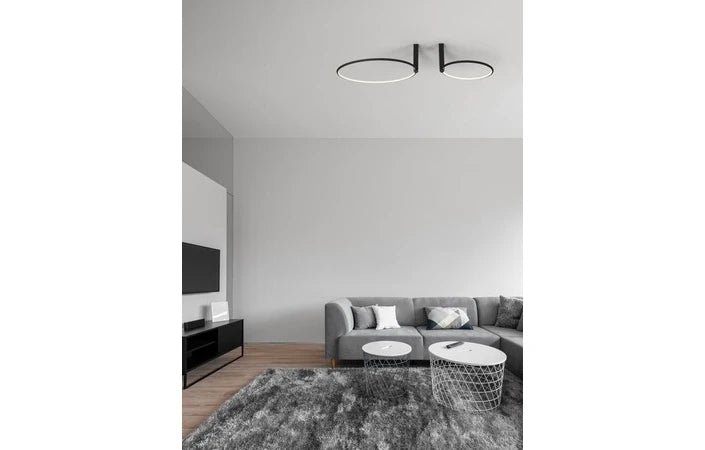 LED Modern Ceiling Lamp GARVE Triac Dimmable NOVA LUCE