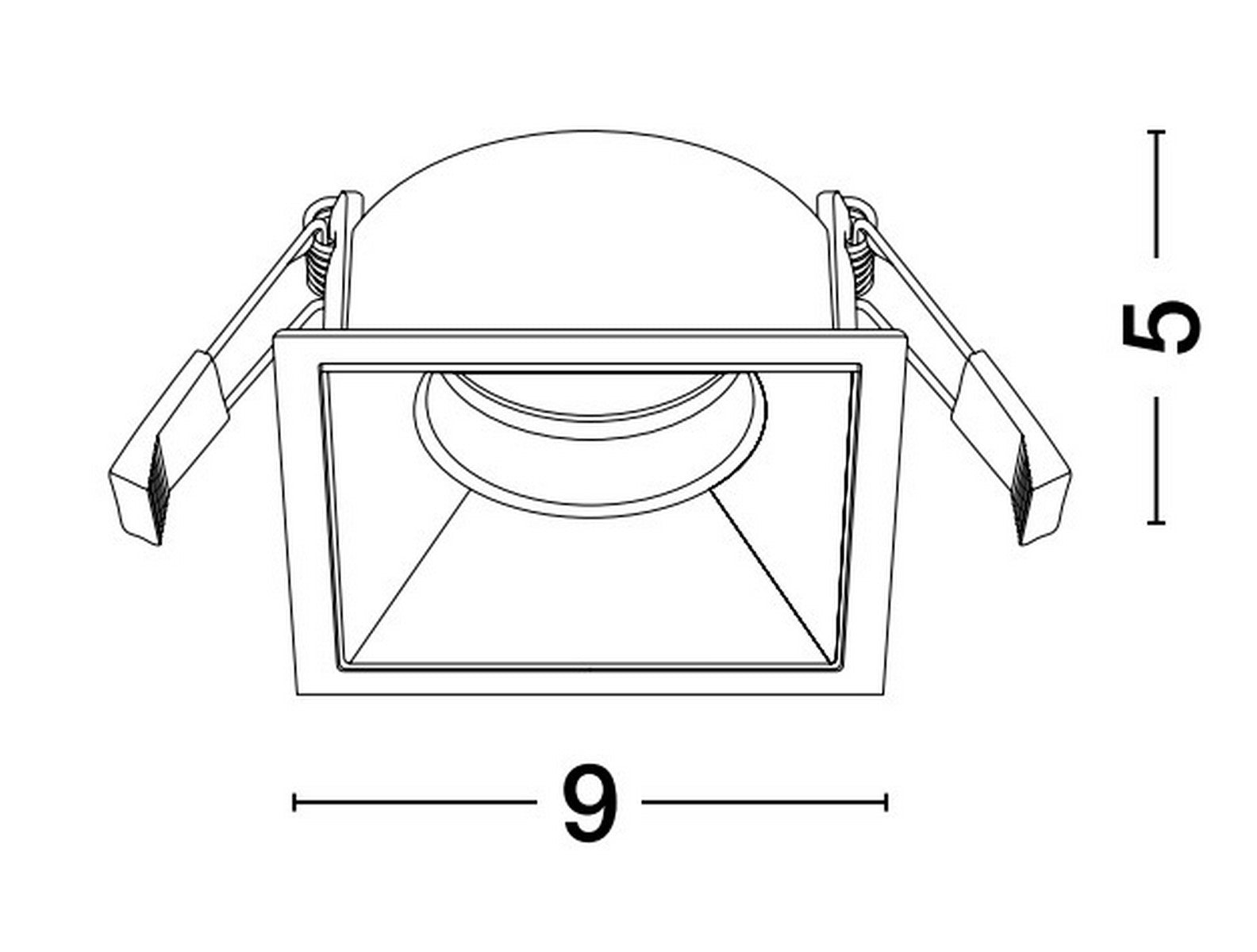 Downlight Recessed Spots GU10 REINA NOVA LUCE