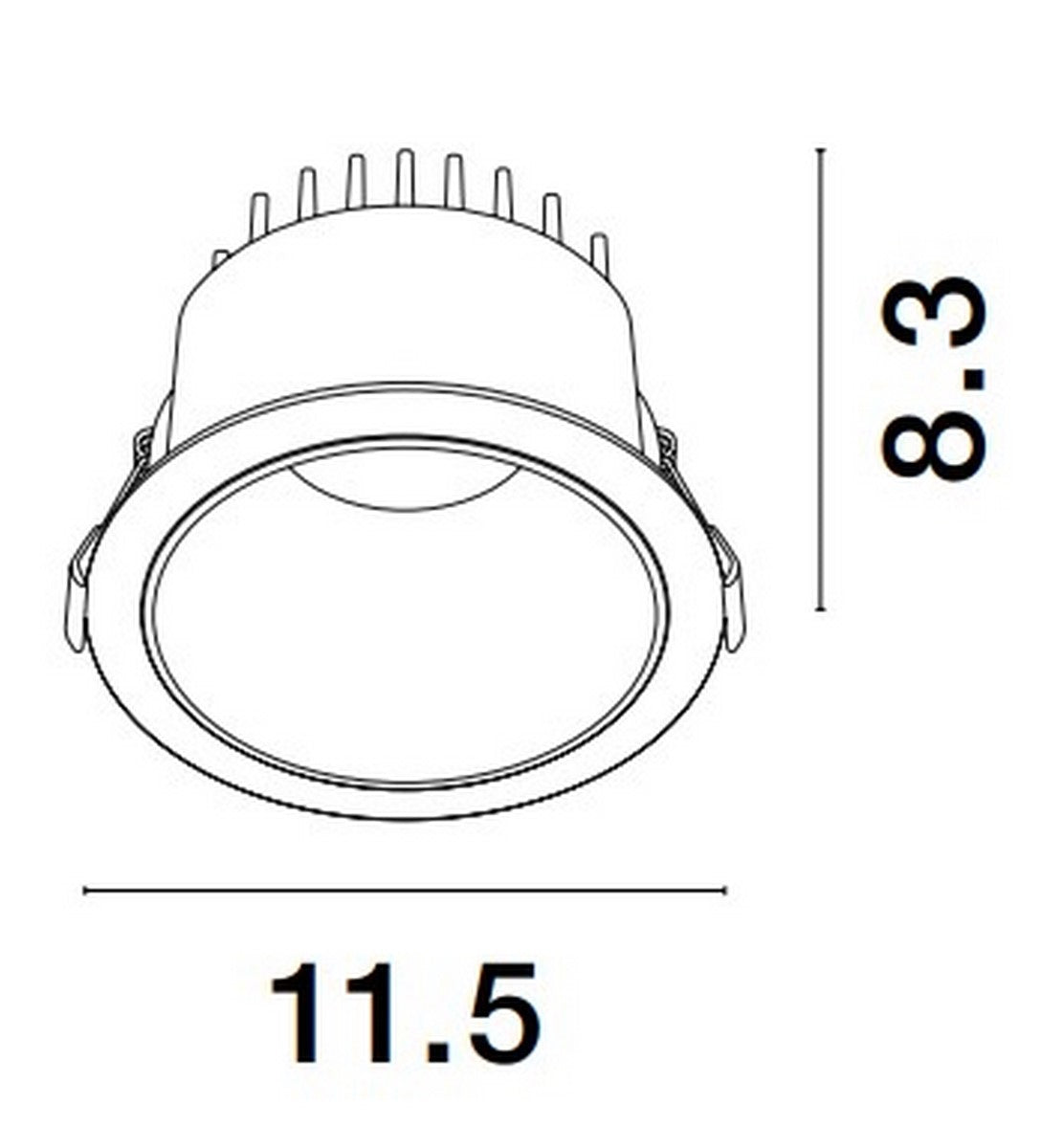 LED Downlight Recessed Spots LUELA NOVA LUCE