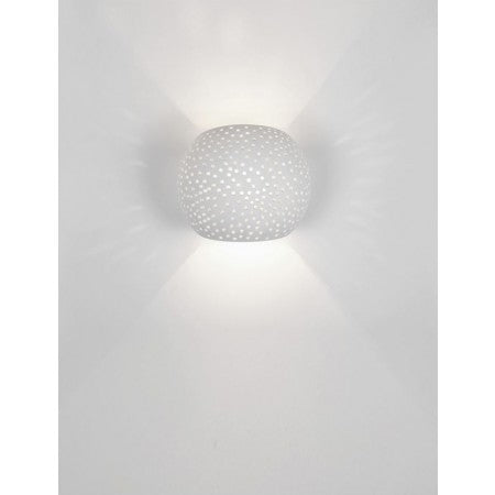 Gypsum Wall Lamp SANDRO Nova Luce