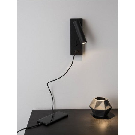 LED Modern Wall Lamp FUSE USB NOVA LUCE