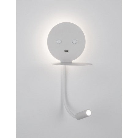 LED Modern Wall lamp 6W + 3W ECLIP NOVA LUCE