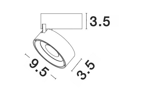 LED Surface and Recessed Spotlight  UNIVERSAL Nova Luce