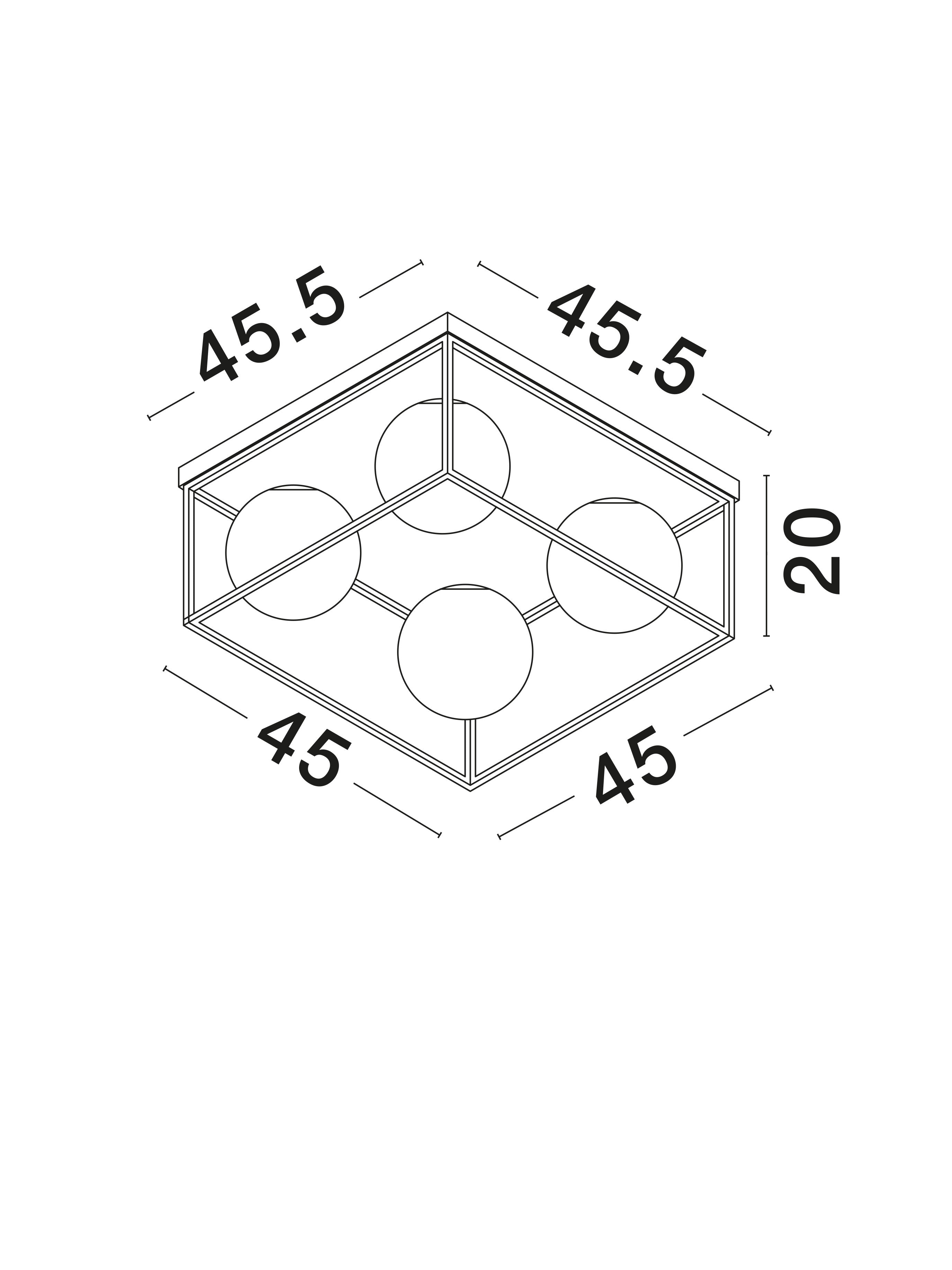 Ceiling Light JULIET – Nova Luce
