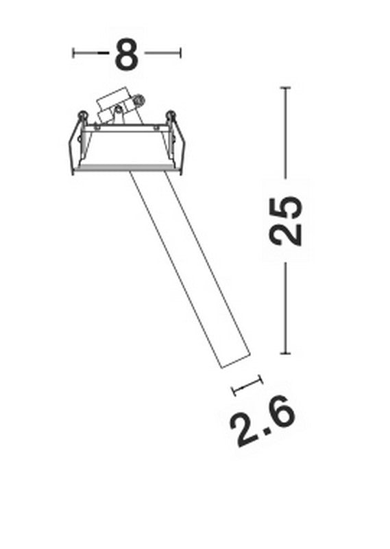 LED Downlight Recessed Spots ZETAN NOVA LUCE