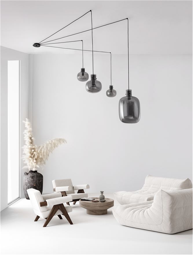 Modern Pendant Lamp   CINZIA E 27 NOVA LUCE