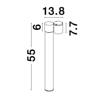 Outdoor  Lamp FOCUS 1xGU10  IP54 NOVA LUCE