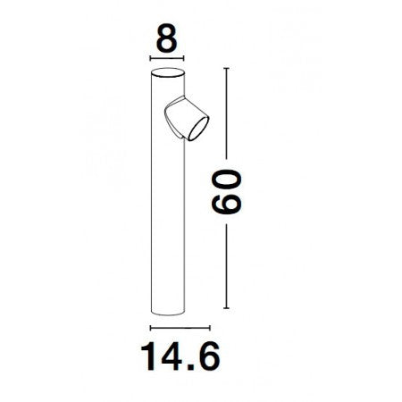 Outdoor Lamp RAMO GU10 IP65 NOVA LUCE