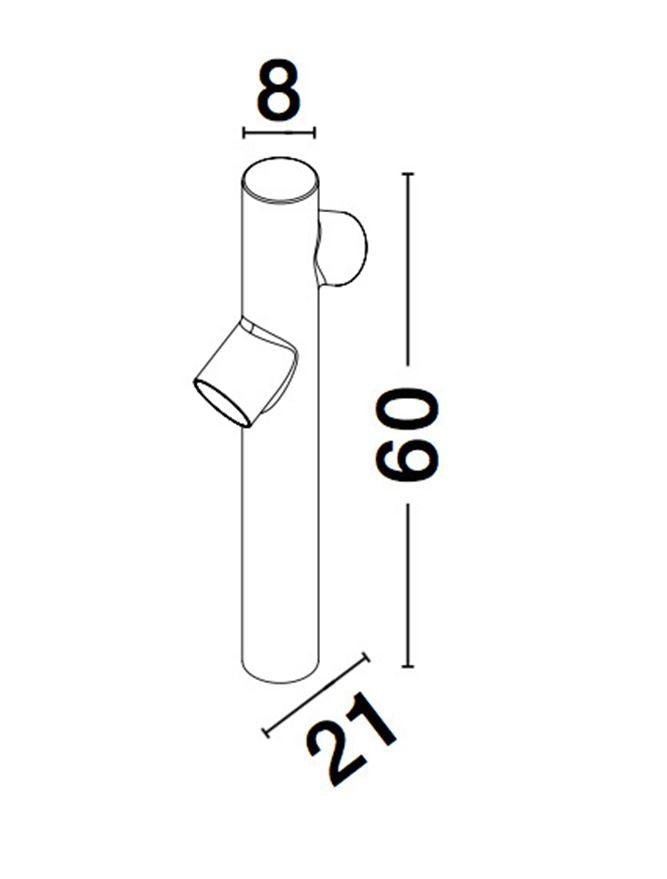 Outdoor Lamp RAMO GU10 IP65 NOVA LUCE