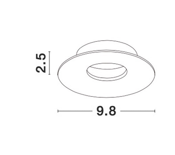 Downlight Recessed Spots  GU10 REDO NOVA LUCE