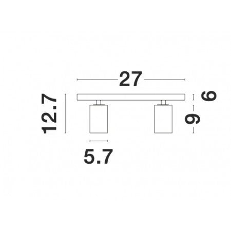 Modern  Spot Lamp  INUS NOVA LUCE