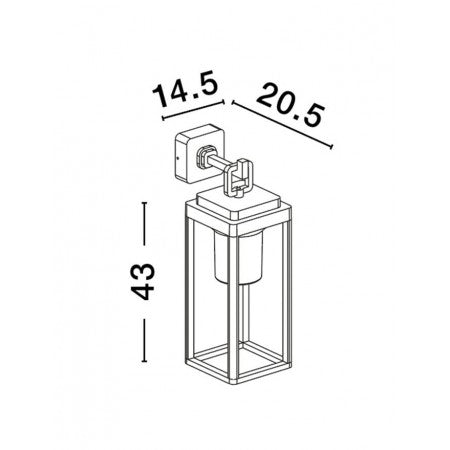 Outdoor Lamp FIGO IP54 / IP65 NOVA LUCE