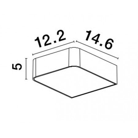 LED Outdoor Wall Lamp Solar / Sensor TRENDO IP65 NOVA LUCE