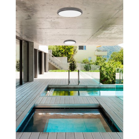 LED Outdoor Ceiling Lamp TOMMY IP54 NOVA LUCE