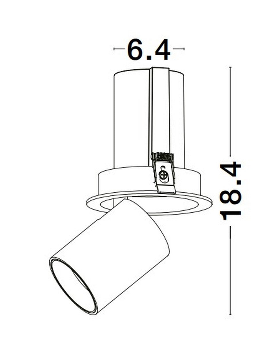 LED Downlight Recessed Spots NARUTO NOVA LUCE