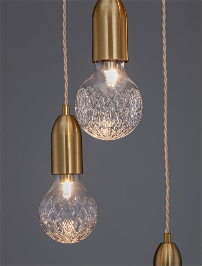 Modern Pendant Metal Lamp  VEDA NOVA LUCE