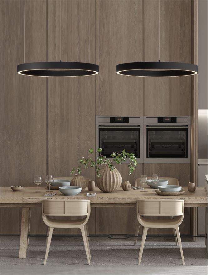 LED Modern Pendant  Lamp ELOWEN Triac Dimmable NOVA LUCE