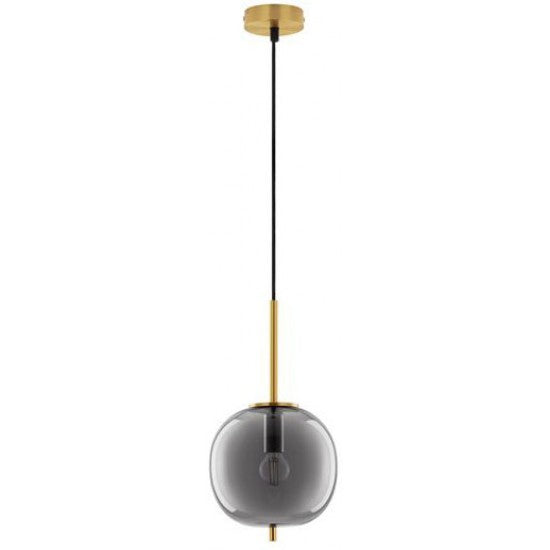 Modern Pendant Lamp  LATO  E14/E27 NOVA LUCE-SMOKY GLASS