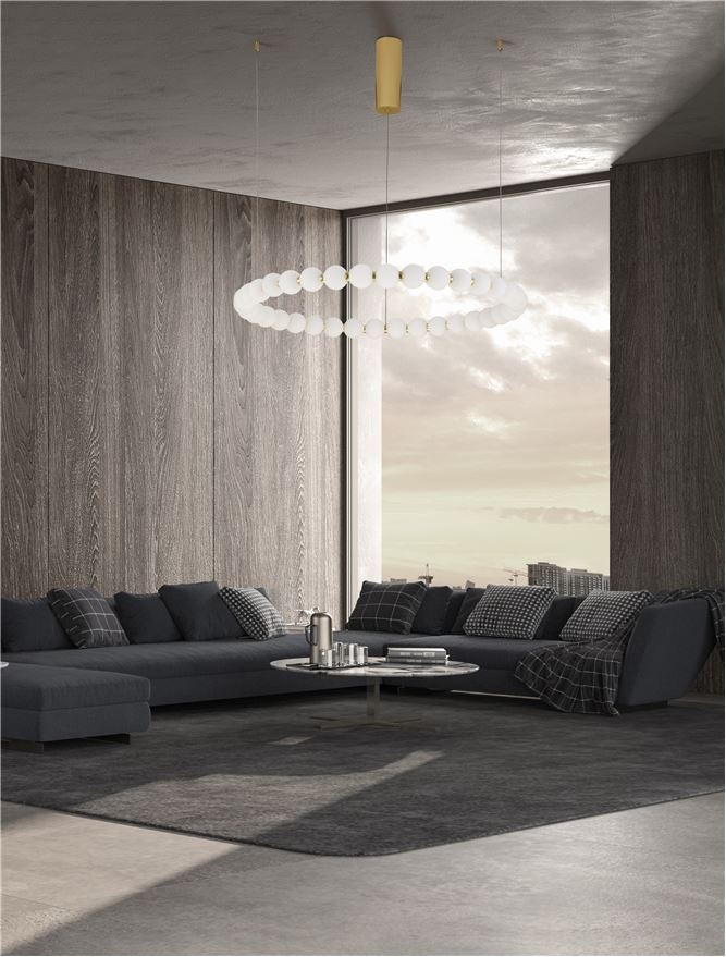 LED Modern Pendant Lamp PERLA  Triac Dimmable NOVA LUCE