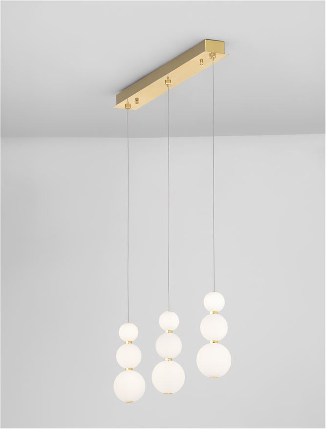 LED Modern Pendant Lamp PERLA  Triac Dimmable NOVA LUCE