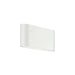 Outdoor Light OUTDOOR SCONCE 2X3W 3000K ALUMINIUM SANDY WHITE – Zambelis