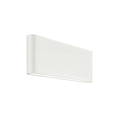Outdoor Light OUTDOOR SCONCE 2X6W 3000K ALUMINIUM SANDY WHITE – Zambelis