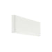 Outdoor Light OUTDOOR SCONCE 2X6W 3000K ALUMINIUM SANDY WHITE – Zambelis