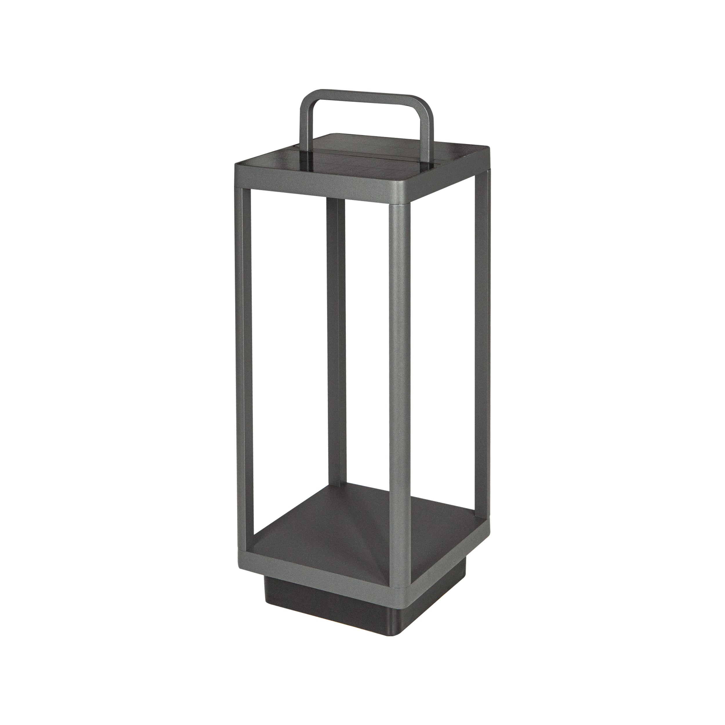 Table Lamp OUTDOOR PORTABLE LIGHT WITH SOLAR 3W GRAPHITE – Zambelis