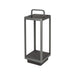 Table Lamp OUTDOOR PORTABLE LIGHT WITH SOLAR 3W GRAPHITE – Zambelis