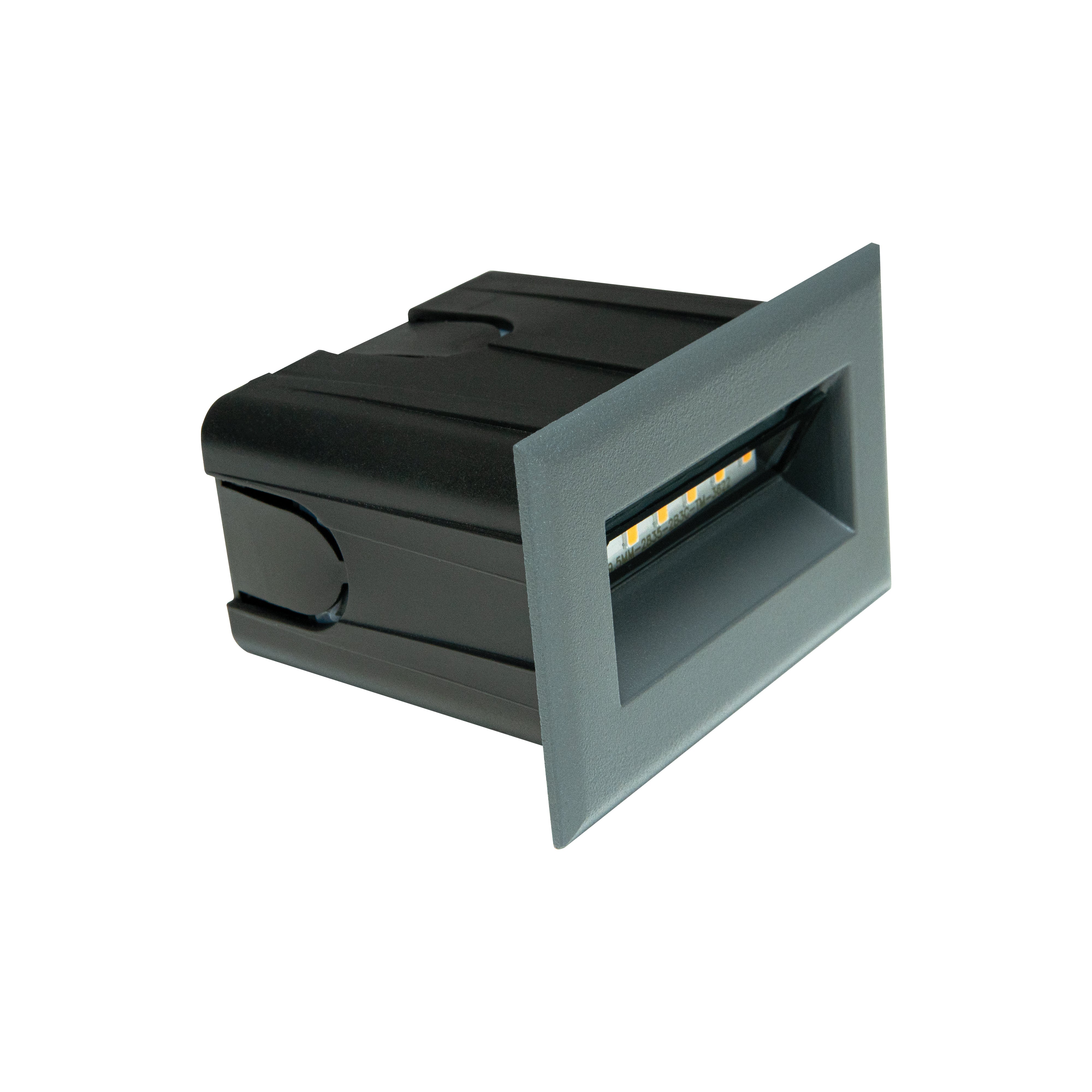 Step Light OUTDOOR STEP LIGHT LED 3W 3000K ALUMINIUM GRAPHITE – Zambelis
