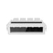 Ceiling Light OUTDOOR CEILING LIGHT LED 12W 3000K STEEL WHITE – Zambelis
