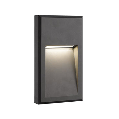 Step Light OUTDOOR STEP LIGHT LED 6W 3000K ALUMINIUM GRAPHITE – Zambelis