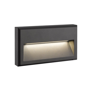 Step Light OUTDOOR STEP LIGHT LED 6W 3000K ALUMINIUM GRAPHITE – Zambelis