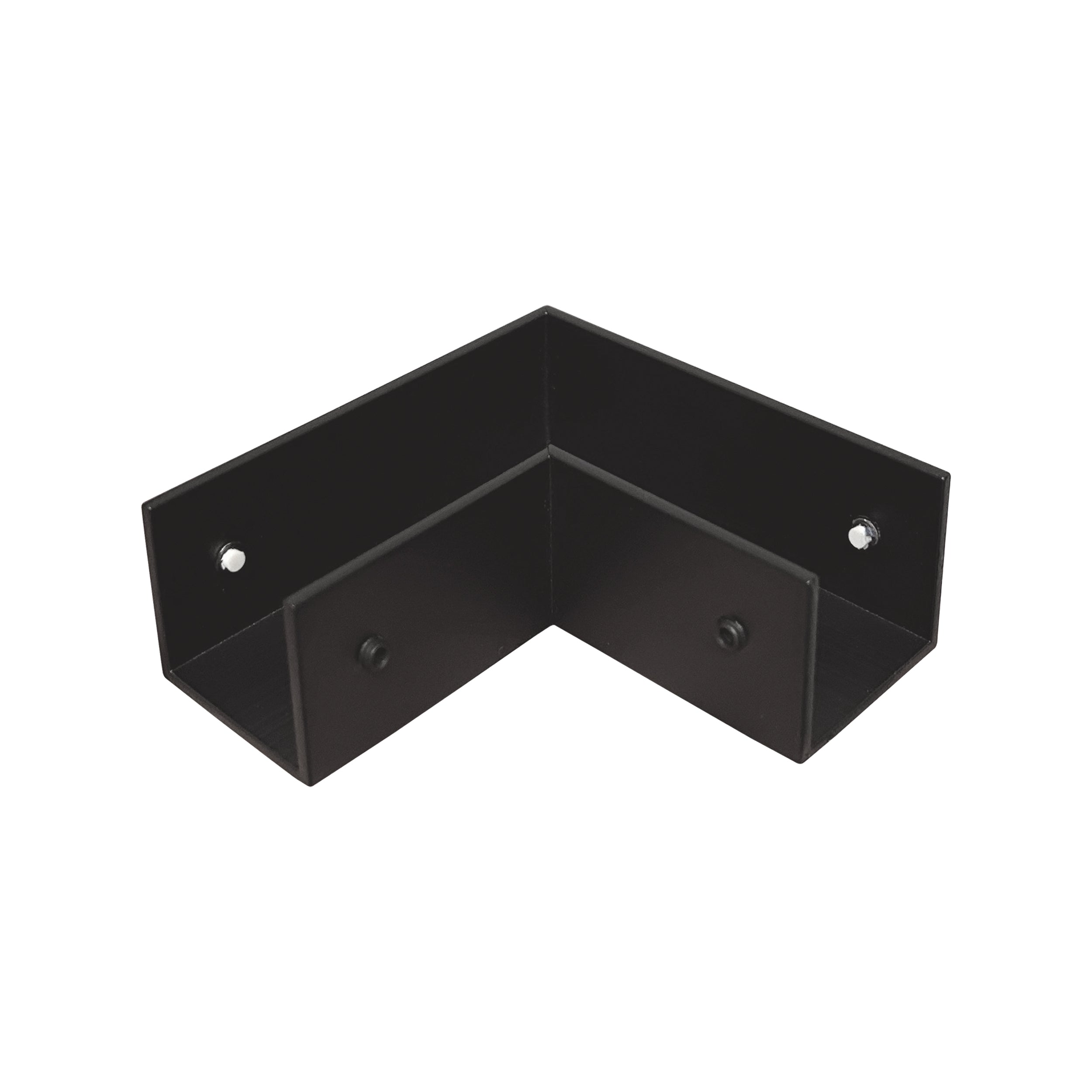 Outdoor Light HORIZONTAL MECHANICAL CORNER CONNECTOR FOR OUTDOOR 48V LIGHTING SYSTEM SANDY BLACK ALUMINIUM – Zambelis