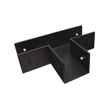 Outdoor Light T MECHANICAL CONNECTOR FOR OUTDOOR 48V LIGHTING SYSTEM SANDY BLACK ALUMINIUM – Zambelis